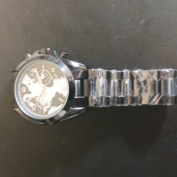 Michael Kors Black Chronograph Dial Watch - Picture 5 of 11